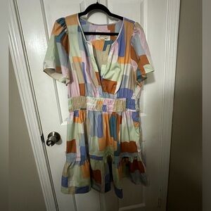 Summerset dress, cute summer colors!